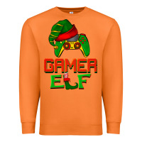 Carrot Christmas gamer elf Premium Sweatshirt - BarkalooDesign