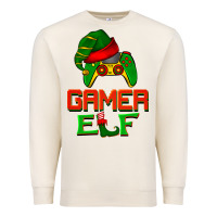 Sandshell Christmas gamer elf Premium Sweatshirt - BarkalooDesign