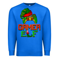 True Royal Christmas gamer elf Premium Sweatshirt - BarkalooDesign