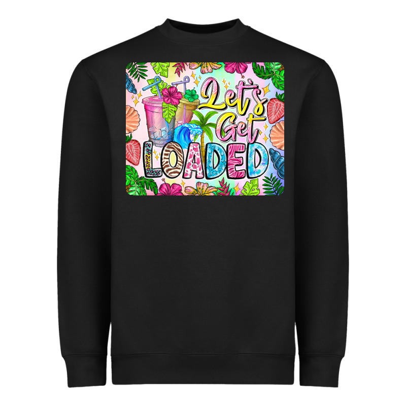Lets Get Loaded Mouse Pad Heavyweight Sweatshirt by CowhideDigitalArt | Teevron