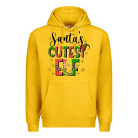 Lemon santas cutest elf Premium Hoodie - CowhideDigitalArt