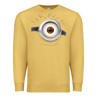 Antique Gold Carl Side Smile Premium Sweatshirt - trangStudio