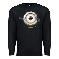 Black Carl Side Smile Premium Sweatshirt - trangStudio