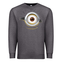 Charcoal Heather Carl Side Smile Premium Sweatshirt - trangStudio