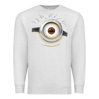 Oatmeal Heather Carl Side Smile Premium Sweatshirt - trangStudio