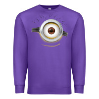 Purple Carl Side Smile Premium Sweatshirt - trangStudio