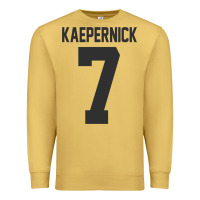 Antique Gold Men Colin Kaepernick Football 7 Gift Premium Sweatshirt - trangStudio