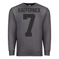 Charcoal Heather Men Colin Kaepernick Football 7 Gift Premium Sweatshirt - trangStudio
