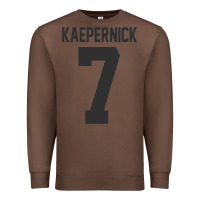 Chestnut Men Colin Kaepernick Football 7 Gift Premium Sweatshirt - trangStudio