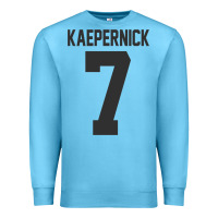 Ocean Blue Men Colin Kaepernick Football 7 Gift Premium Sweatshirt - trangStudio