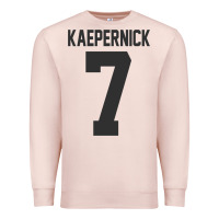 Pale Pink Men Colin Kaepernick Football 7 Gift Premium Sweatshirt - trangStudio