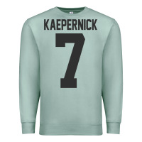 Seafoam Men Colin Kaepernick Football 7 Gift Premium Sweatshirt - trangStudio