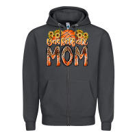 Smoke basketball mom Zipper Hoodie - RacoonDesign