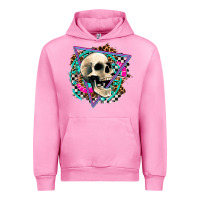 Fuchsia Pink race skull Urban Hoodie - AdoDesignShop