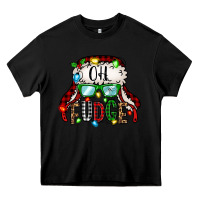 Black oh fudge christmas story Heavy Core Tee - Jasminsmagicworld