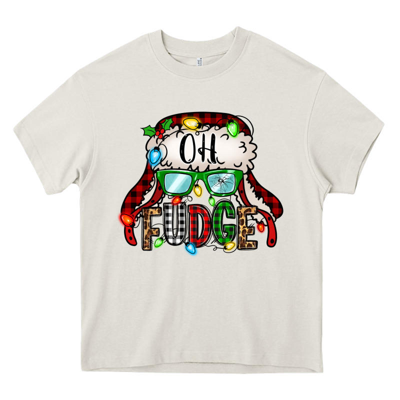 Oh Fudge Christmas Story Heavy Core Tee by Jasminsmagicworld | Teevron