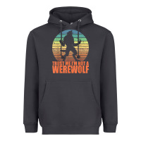 Smoke trust me i'm not a werewolf men boys halloween costume Heavyweight Hoodie - trangStudio