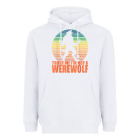 White trust me i'm not a werewolf men boys halloween costume Heavyweight Hoodie - trangStudio
