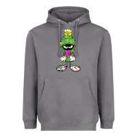 Storm Marvin The Martian Glitch Heavyweight Hoodie - trangStudio