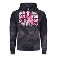 Cloud Black survivor breast cancer Vintage Hoodie - CowGirlArtShop