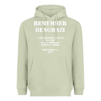 Matcha Remember Benghazi Patriotic For US Veteran Gift Heavyweight Hoodie - trangStudio