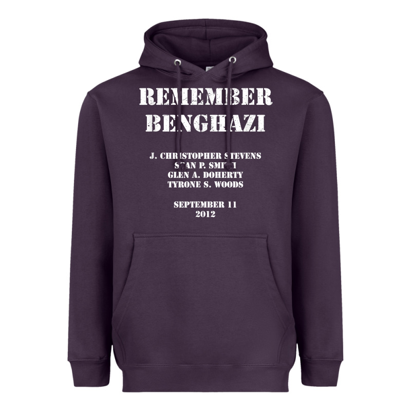 Remember Benghazi Patriotic For Us Veteran Gift Heavyweight Hoodie by trangStudio | Teevron