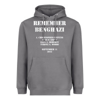 Storm Remember Benghazi Patriotic For US Veteran Gift Heavyweight Hoodie - trangStudio