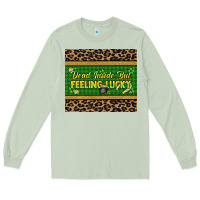 Matcha Dead inside but feeling lucky 20oz skinny tumbler Long Sleeve Tee - HowdyJamesFarm