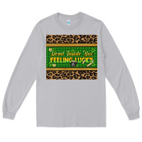 Moon Dust Dead inside but feeling lucky 20oz skinny tumbler Long Sleeve Tee - HowdyJamesFarm