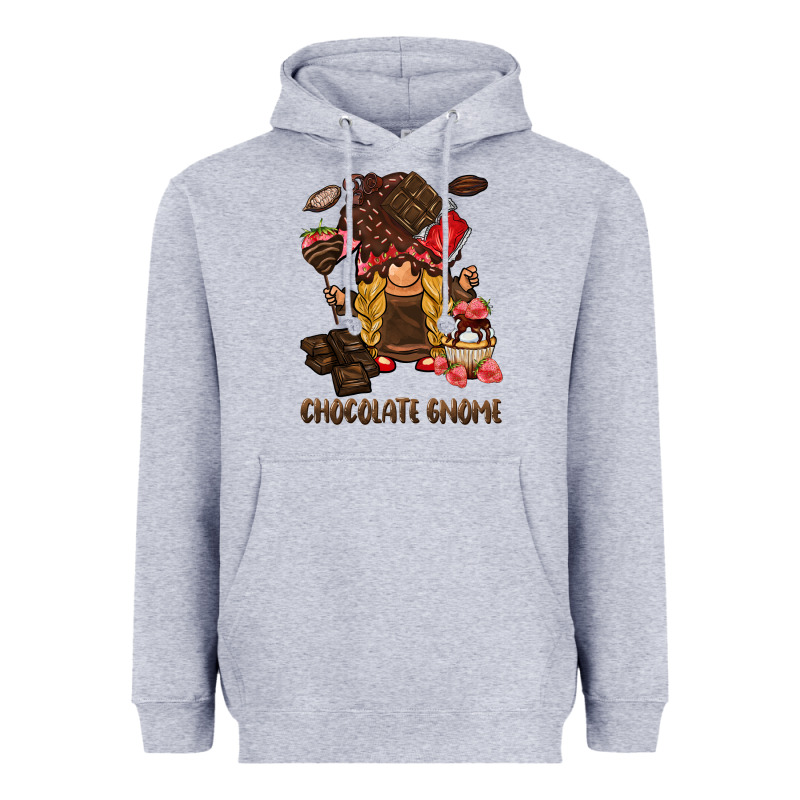 Chocolate Gnome Heavyweight Hoodie by BarkalooDesign | Teevron