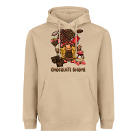 Mushroom chocolate gnome Heavyweight Hoodie - BarkalooDesign
