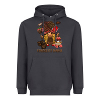 Smoke chocolate gnome Heavyweight Hoodie - BarkalooDesign
