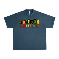 Midnight Navy freedom juneteenth Urban Heavy Tee - CowGirlArtShop