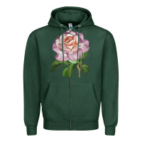 Sports Green belinda's blush rose Zipper Hoodie - LillyAllenDesigns