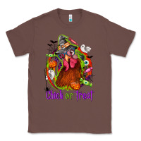 Chestnut Chick or treat Halloween Classic Tee - NancyCooperArtShop