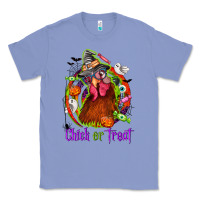 Colony Blue Chick or treat Halloween Classic Tee - NancyCooperArtShop