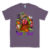 Lavender Chick or treat Halloween Classic Tee - NancyCooperArtShop