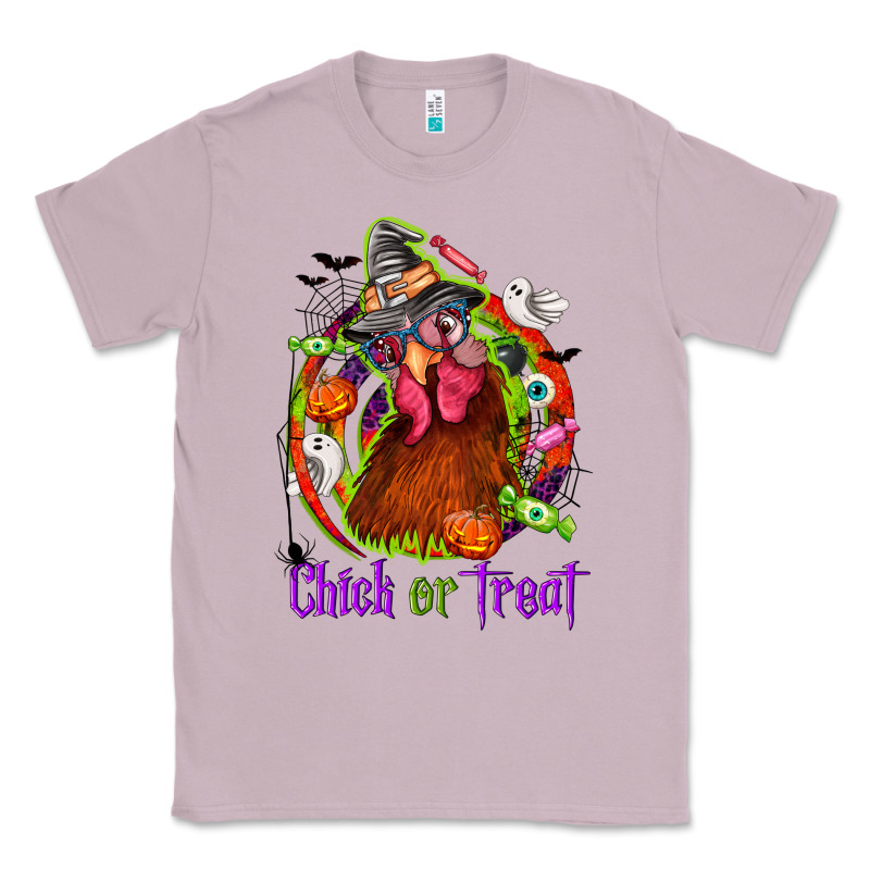 Chick Or Treat Halloween Classic Tee by NancyCooperArtShop | Teevron
