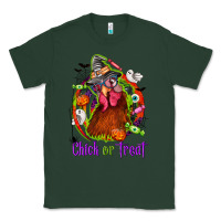 Sports Green Chick or treat Halloween Classic Tee - NancyCooperArtShop