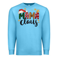 Ocean Blue mama Claus Christmas Premium Sweatshirt - BarkalooDesign