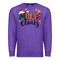 Purple mama Claus Christmas Premium Sweatshirt - BarkalooDesign