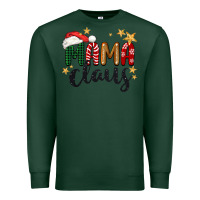 Sports Green mama Claus Christmas Premium Sweatshirt - BarkalooDesign