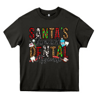 Asphalt santa's favorite dental hygienist Heavy Core Tee - Jasminsmagicworld
