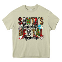 Mossy santa's favorite dental hygienist Heavy Core Tee - Jasminsmagicworld