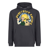Smoke everybody knows the moons made of cheese! Heavyweight Hoodie - trangStudio