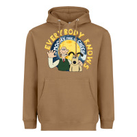 Toasted Coconut everybody knows the moons made of cheese! Heavyweight Hoodie - trangStudio