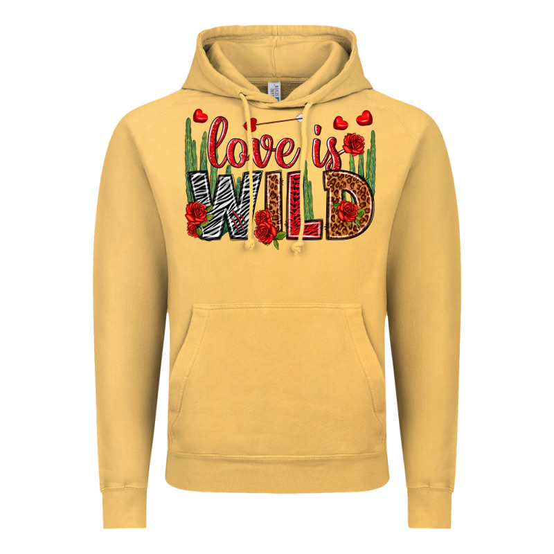 Love Is Wild Valentine's Day Vintage Hoodie by HowdyJamesFarm | Teevron