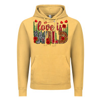 Vintage Mustard Love is wild Valentine's Day Vintage Hoodie - HowdyJamesFarm
