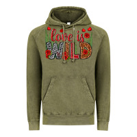Vintage Olive Love is wild Valentine's Day Vintage Hoodie - HowdyJamesFarm