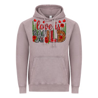 Vintage Zinc Love is wild Valentine's Day Vintage Hoodie - HowdyJamesFarm